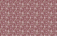 Красные обои в спальню Milassa Flos Flos 3 020